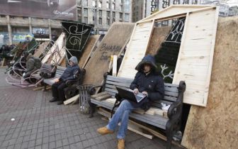 барикади Євромайдана в Києві