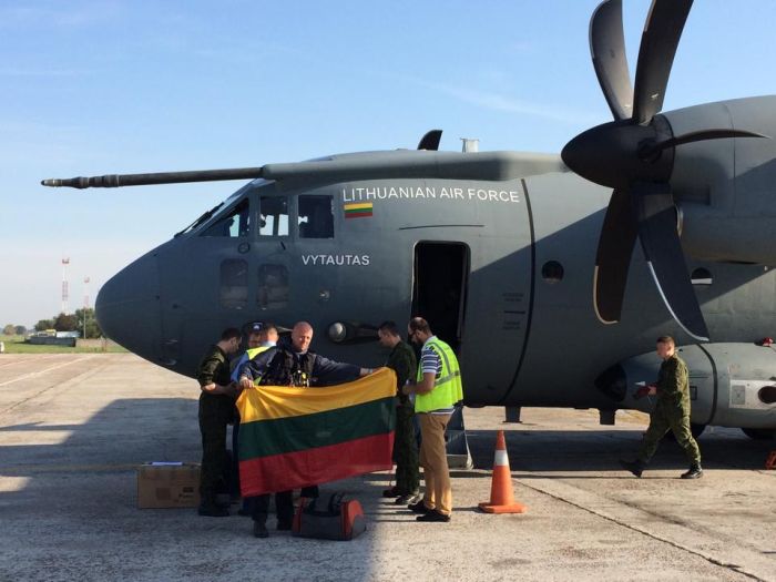 Гуманітарний вантаж з Литви