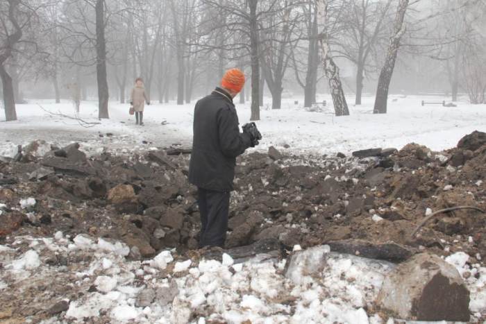 дебальцево після обстрілу ато