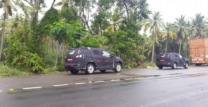 Chevrolet Trailblazer на тестах