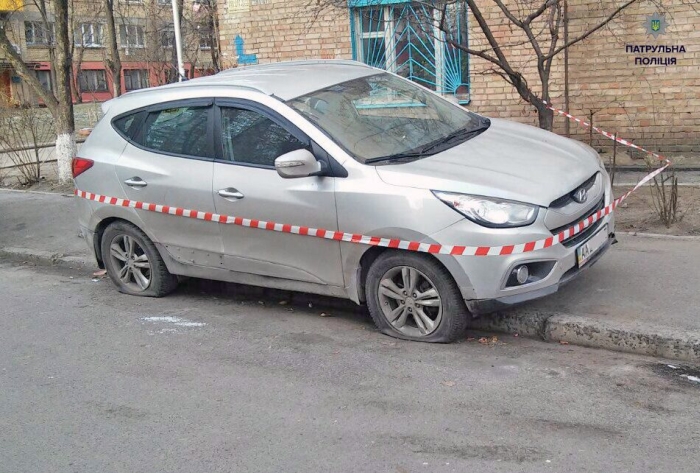 патрульна поліція києва затримала автомобіль