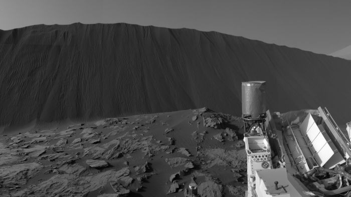піщані дюни на марсі