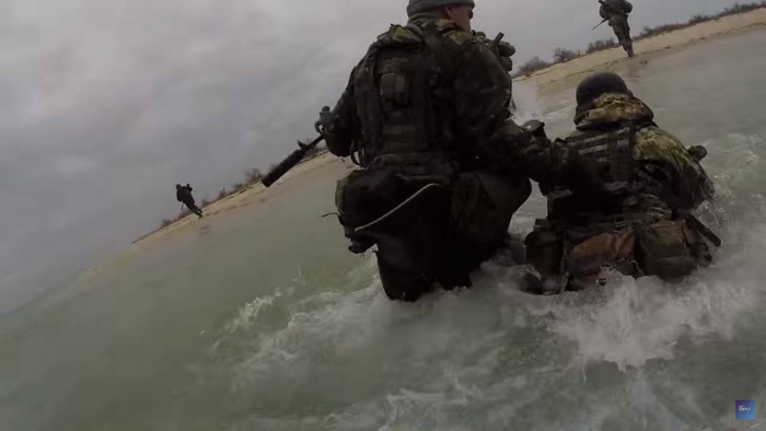 тренування морської піхоти ВМС ЗСУ