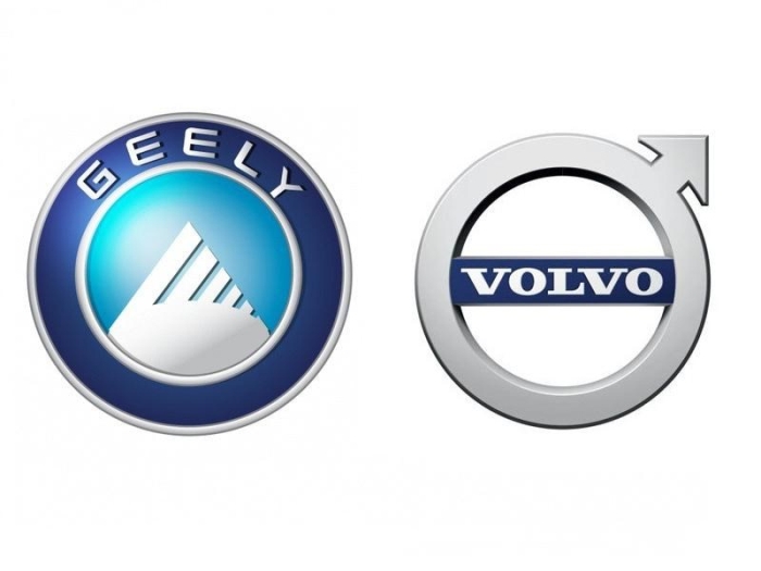 Volvo і Geely логотип