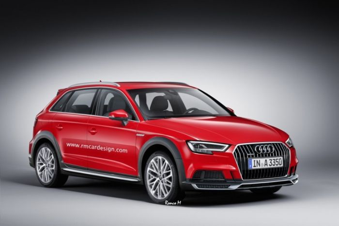 Audi A3 Allroad Quattro рендер