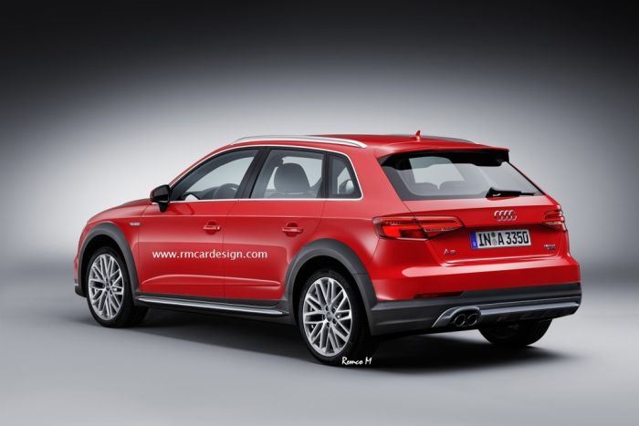 Audi A3 Allroad Quattro рендер