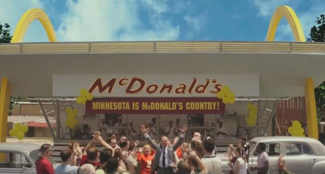 трейлер фільму про засновника McDonald's