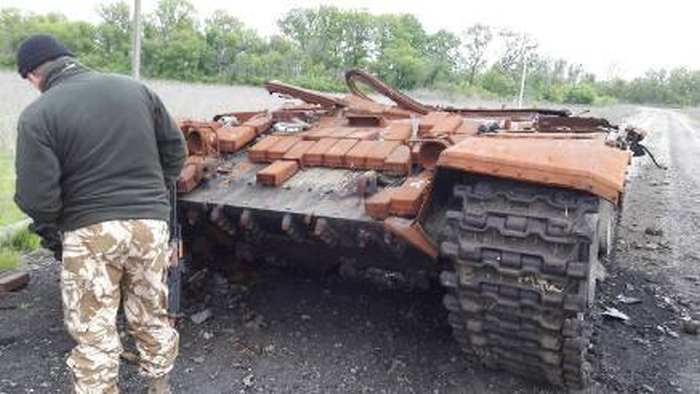 підбитий танк Т-72