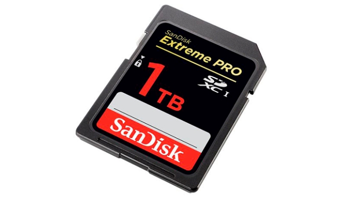 SanDisk SDXC на 1 терабайт