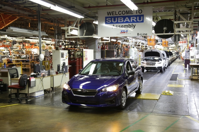 Subaru почала випуск нового покоління Impreza в США