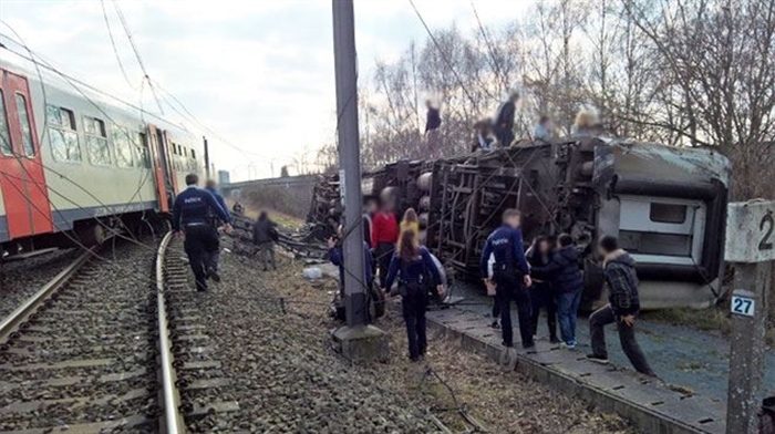 аварія поїзда у Бельгії