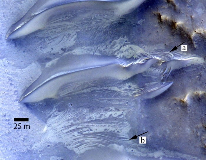 докази існування води на Марсі