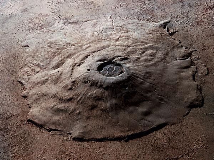 вулкан на марсі