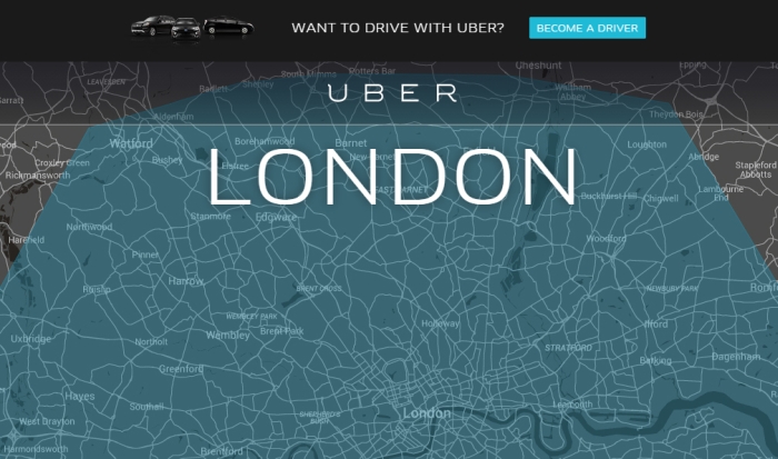 лондон uber