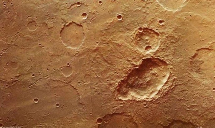 кратер марс