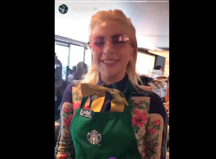 Леді Гага, Starbucks