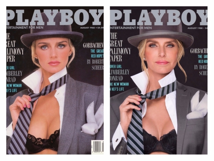 «Playboy» перезняв обкладинки журналів 70-90-х років