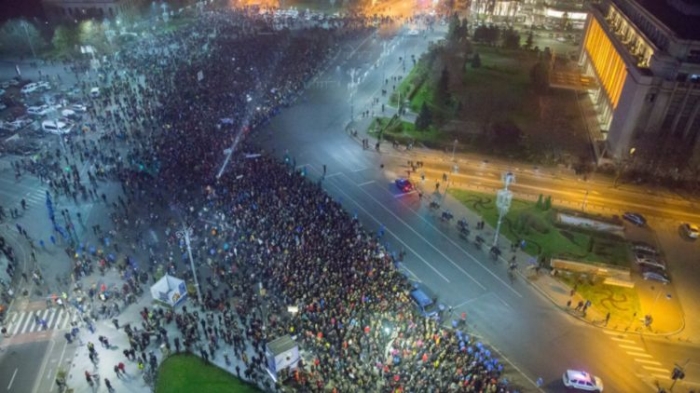 Бухарест протести