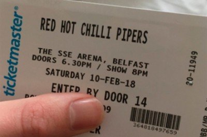 Red Hot Chili Peppers квиток