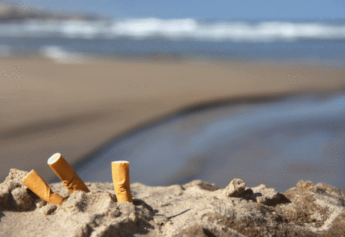 куріння на пляжі