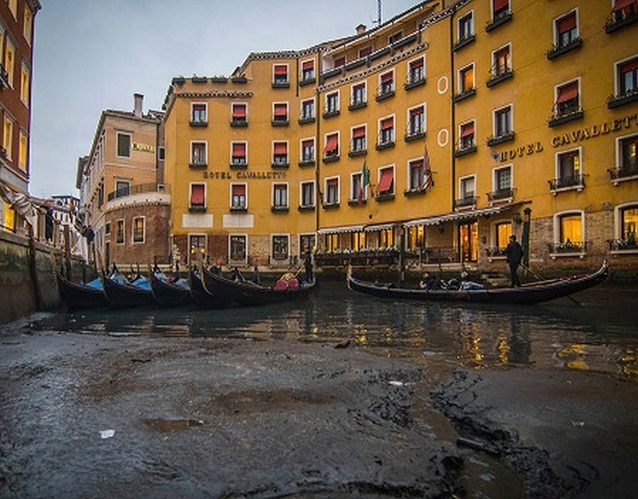 венеція пересохли канали