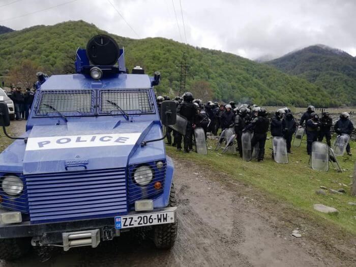 У Грузії відбулися сутички спецназу і протестуючих в Панкіській ущелині: відео