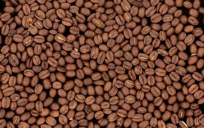 кава в зернах