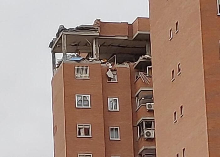 в житловому будинку вибух Мадрид