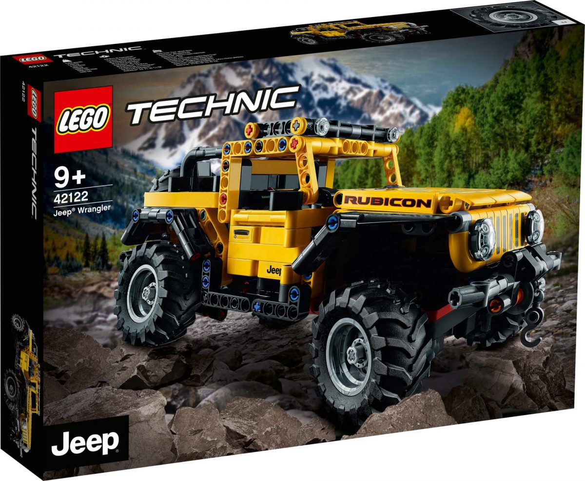 Lego випустив копію Jeep Wrangler з 665 деталей