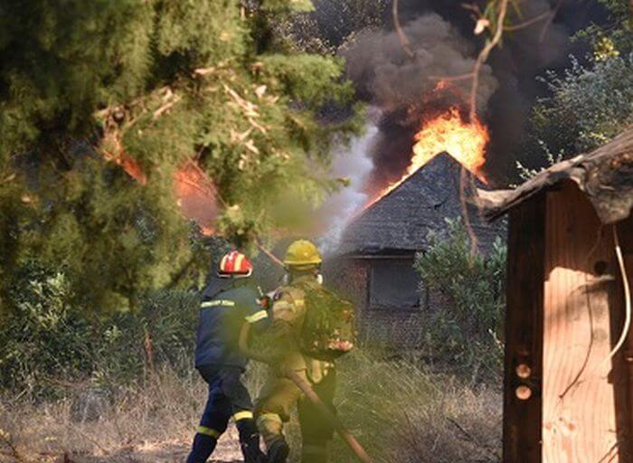 У Греції локалізували лісову пожежу на курорті під Афінами