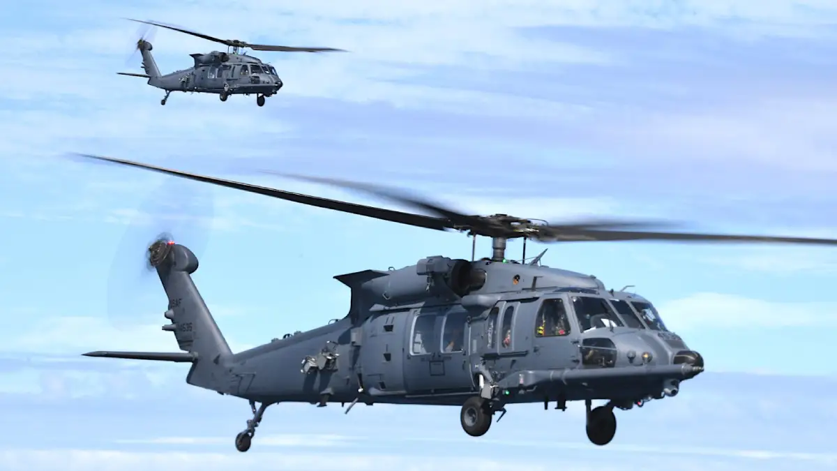 Вертоліт HH-60W Jolly Green II ВПС США для евакуації керівництва у Вашингтоні