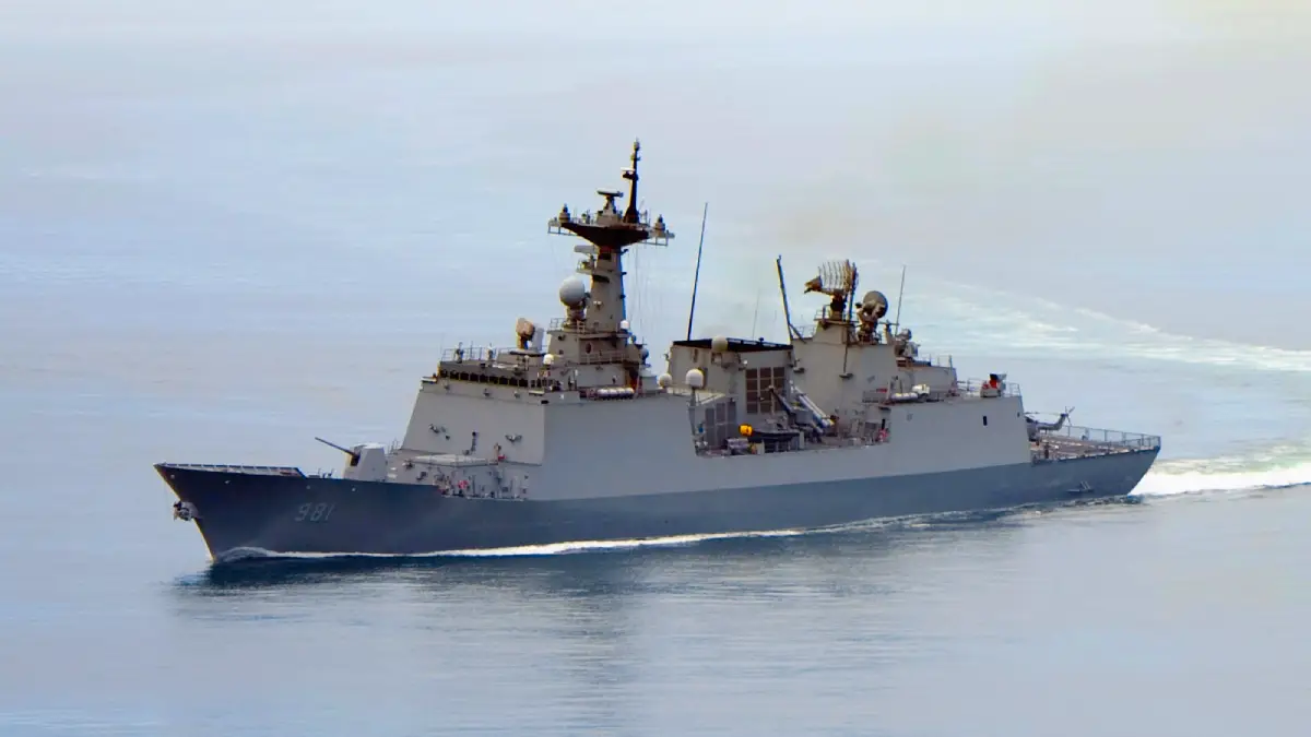 есмінець Південна Корея ROKS Choe Yeong