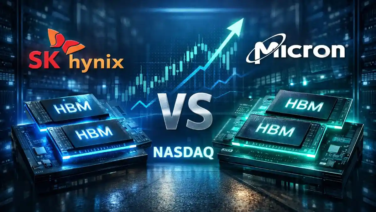 SK Hynix Micron HBM AI інвестиції Nasdaq
title: