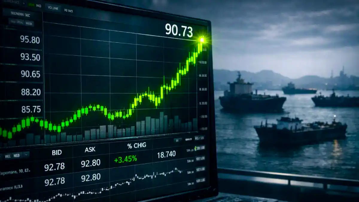 ціна нафти Brent зростання котирувань Ормузька протока війна біржовий графік